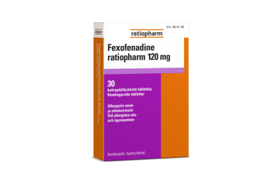 Fexofenadine ratiopharm 120 mg